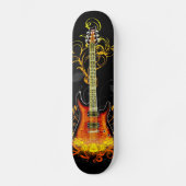 Gitaar Art 1A Skateboard (Voorkant)