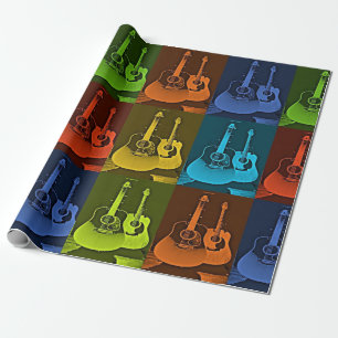 Gitaar Art inpakpapier