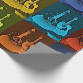 Gitaar Art inpakpapier (Hoek)