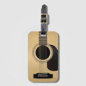 gitaar bagagelabel (Voorkant (verticaal))
