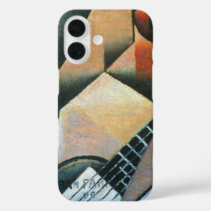 Gitaar (Banjo) en Bril, Juan Gris, Vintage Kunst iPhone 16 Hoesje