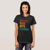 Gitaar Bas Toetsen Fishman T-shirt (Voorkant volledig)