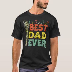 Gitaar Beste Papa Ooit Akkoord Gitarist Vaderdag T-shirt