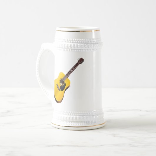 gitaar bierpul (Voorkant links)