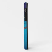 gitaar - blauw Case-Mate iPhone case (Achterkant/links)