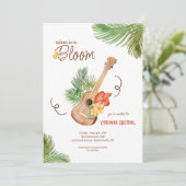 Gitaar Botanisch Kaart (Staand voorkant)