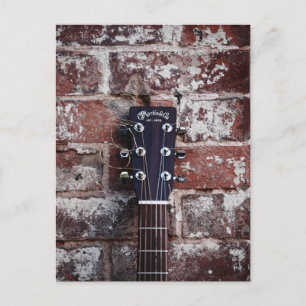 gitaar briefkaart