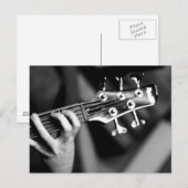 gitaar briefkaart (Voorkant / Achterkant)