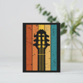 gitaar briefkaart (Staand voorkant)