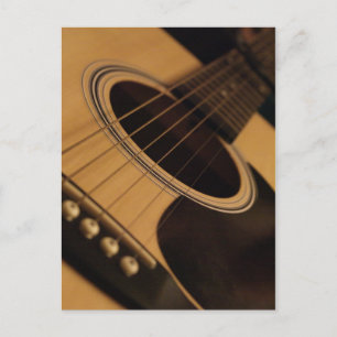 gitaar briefkaart