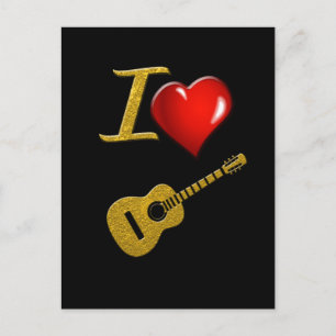 gitaar briefkaart