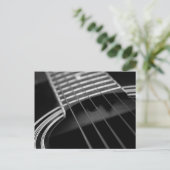 gitaar briefkaart (Staand voorkant)