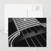 gitaar briefkaart (Voorkant / Achterkant)
