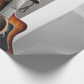 gitaar cadeaupapier (Hoek)