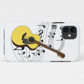 Gitaar Case-Mate iPhone Case (Achterkant (horizontaal))