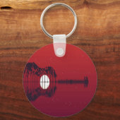 Gitaar Cove  Sleutelhanger (Voorkant)