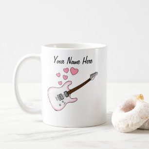 Gitaar Custom Wedding Mok Gitarist