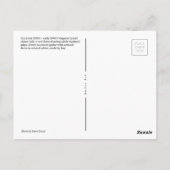 Gitaar Dansen met Band Verbluffende Gitaar Kunst Briefkaart (Achterkant)