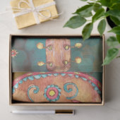 Gitaar Decoupage Papier Dia De Los Muertos (Geschenk)