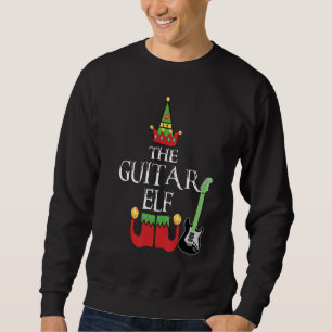 Gitaar Elf Familie Bijpassende Groep Kerstmis Trui