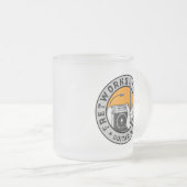 Gitaar- en baslessen - Fret Works Matglas Koffiemok (Voorkant rechts)