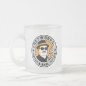 Gitaar- en baslessen - Fret Works Matglas Koffiemok (Links)