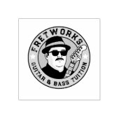 Gitaar- en baslessen - Fret Works Rubberstempel (Afrduk)