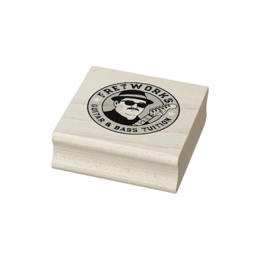 Gitaar- en baslessen - Fret Works Rubberstempel (Stempel)
