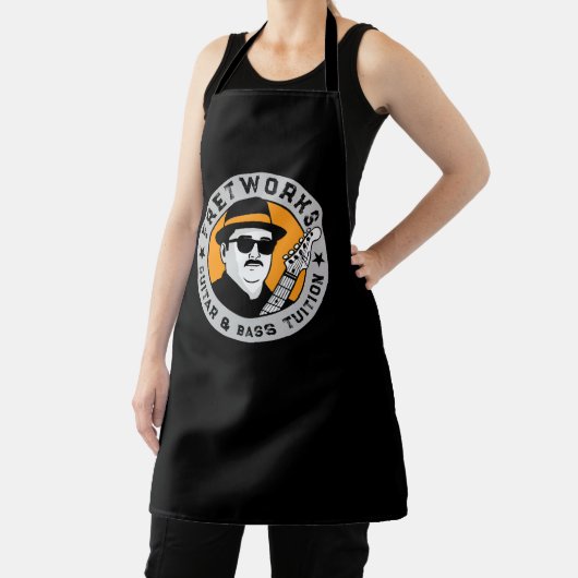 Gitaar- en baslessen - Fret Works Schort (Insitu)