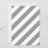 Gitaar en Drums Rock a Bye Baby shower Invitation Kaart (Achterkant)