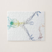 gitaar en Muzieknoten 8 Legpuzzel (Horizontaal)