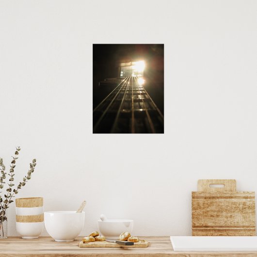 gitaar en raam poster (Keuken)