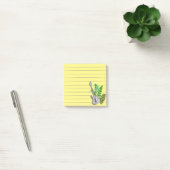 Gitaar en varens post-it® notes (Kantoor)