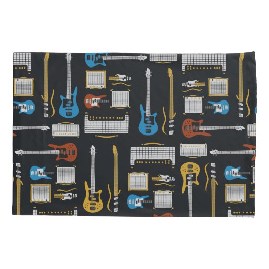 GITAAR EN VERSTERKER PATROON KUSSENSLOOP (Achterkant)