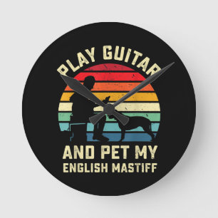 Gitaar Engels Ma Lover gitarist Pet Dog Eigenaar Ronde Klok