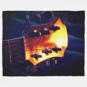 gitaar fleece deken (Voorkant (Horizontaal))