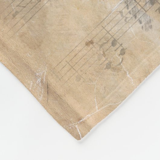  gitaar fleece deken (Hoek)