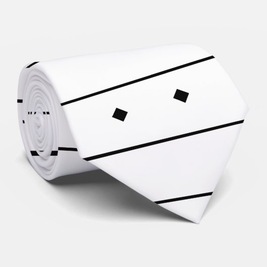 Gitaar Fretboard op Custom Color Gitarist Stropdas (Opgerold)