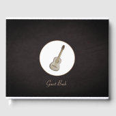 gitaar gastenboek (Voorkant)