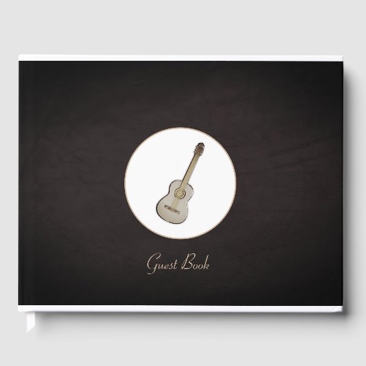 gitaar gastenboek (Voorkant)