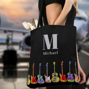 Gitaar gepersonaliseerd tote bag