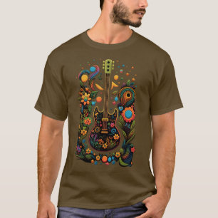 Gitaar Gift Gitarist Rock Concert Festival Gitaar T-shirt
