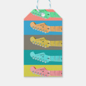 Gitaar Gift Labels Cadeaulabel (Voorkant)
