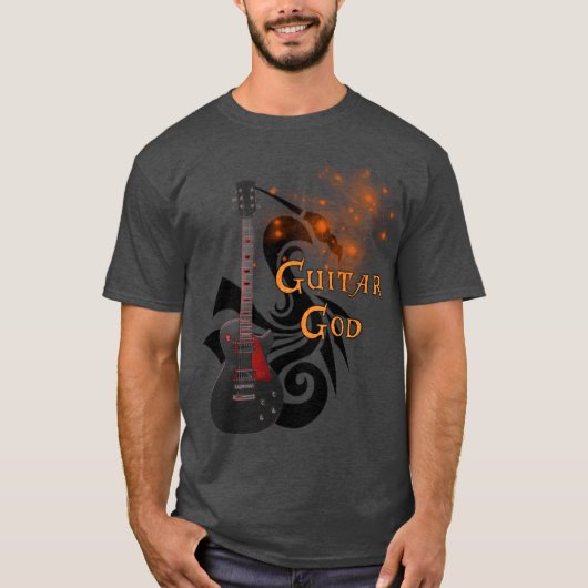 GITAAR GOD T-shirt (Voorkant)