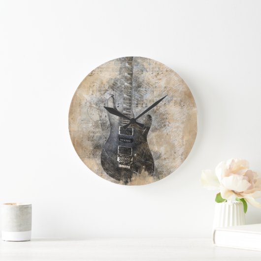  gitaar grote klok (Huis)