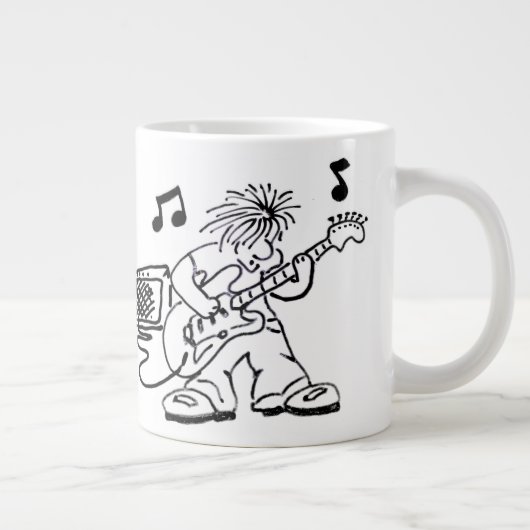 gitaar grote koffiekop (Rechts)