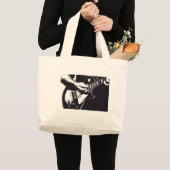 gitaar grote tote bag (Voorkant (product))