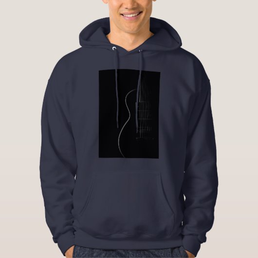 gitaar hoodie (Voorkant)
