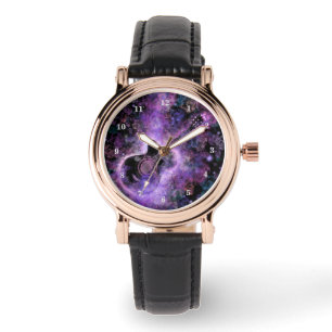 Gitaar Horloge Paars