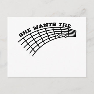 gitaar humor briefkaart